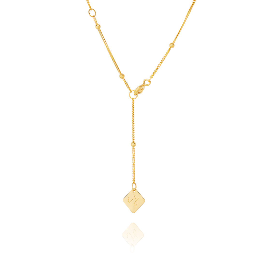 18K Gold Vermeil Pearl Necklace - INES SANTOS JEWELLERY