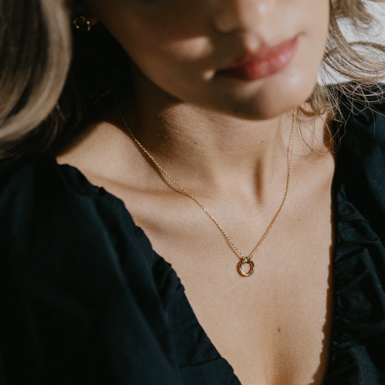 Ines Santos Jewellery - 18K Gold Vermeil Knot Necklace