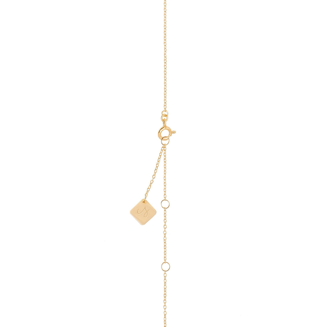 Kleeblatt-Armband aus 18 Karat Gold-Vermeil