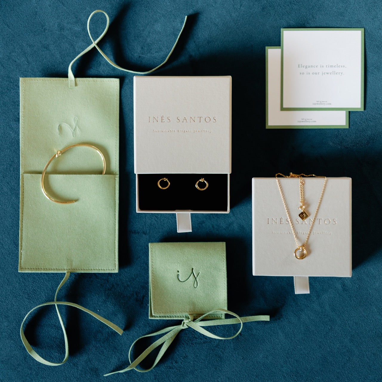 Ines Santos Jewellery - 18K Gold Vermeil and 18K Solid Gold Jewellery - Signature Gifting
