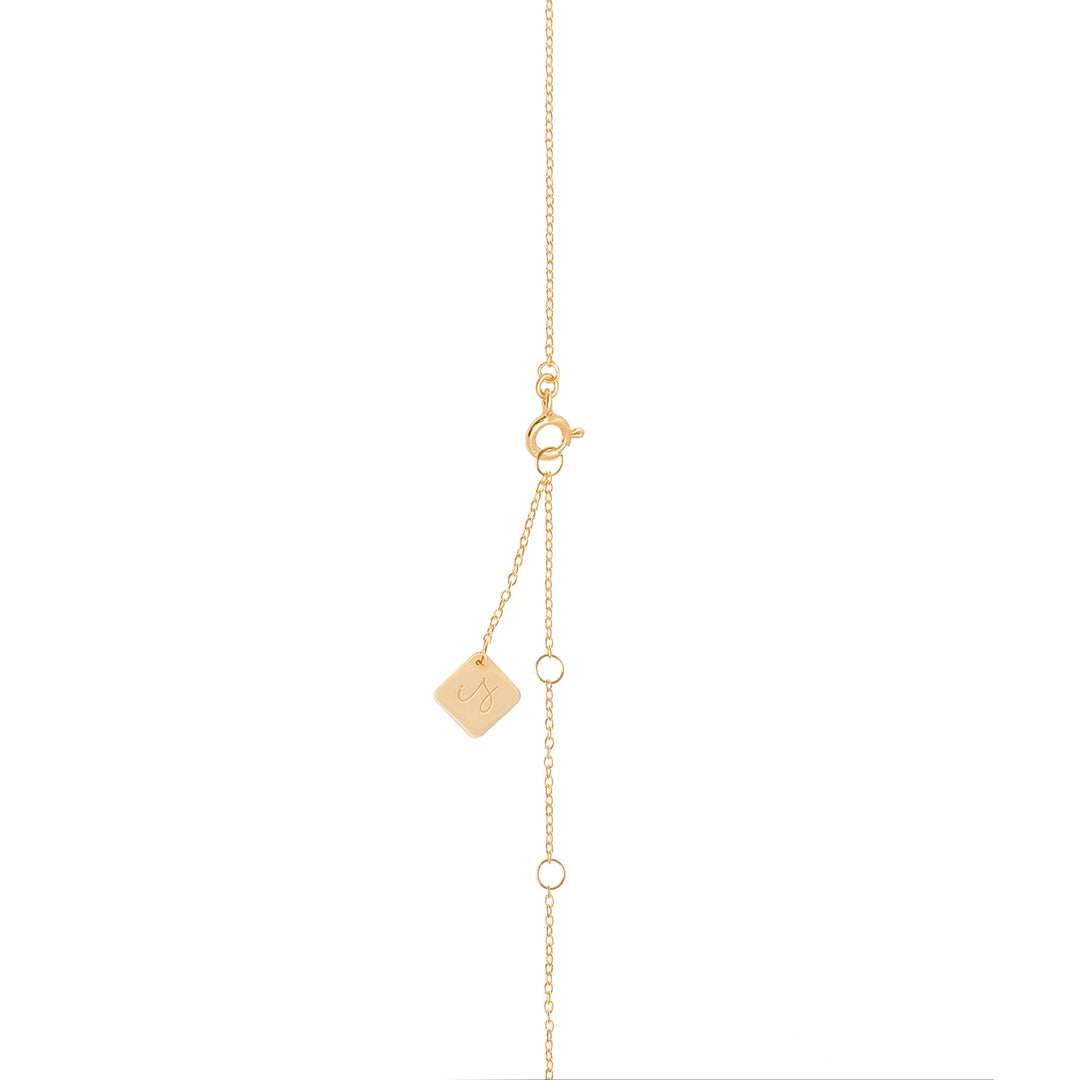 Palm Leaf Necklace | Gold Vermeil on Silver | Women's Luxury Jewellery | Sustainable Jewellery | Designer Jewellery