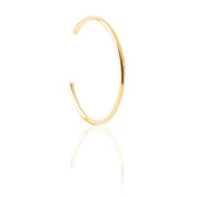 18K Gold Vermeil Open Bangle Bracelet - INES SANTOS JEWELLERY